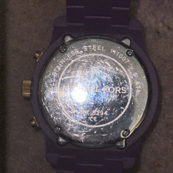 MICHAEL KORS, Chronograph Quartz Purple Dial Ladies Watch, MK5294 - Picture 10 of 13